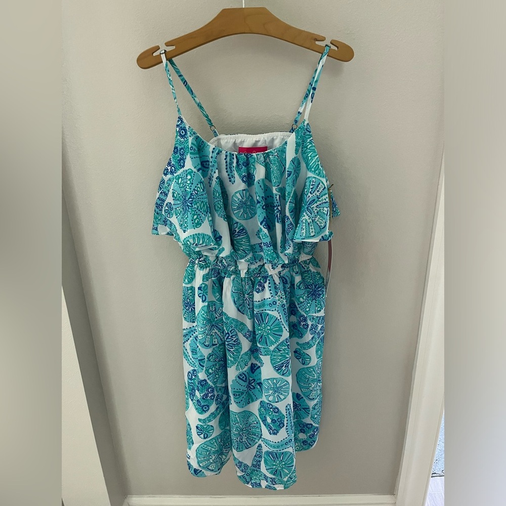 NWT Women Lilly Pulitzer for Target Dress Blue Sea Urchin XS